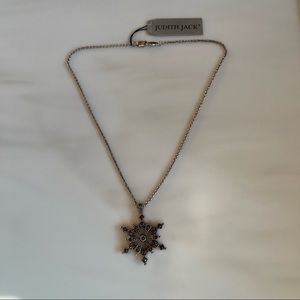 NWT Judith Jack sterling silver necklace